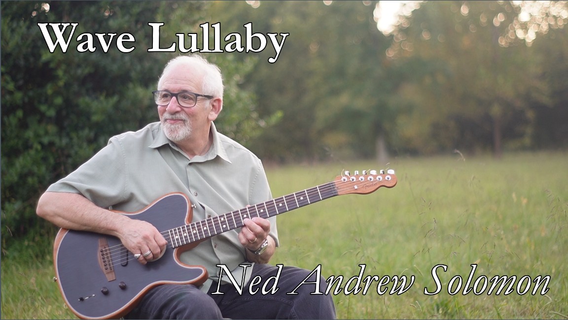Wave Lullaby Thumbnail with Ned Andrew holding his Telecaster electric Guitar