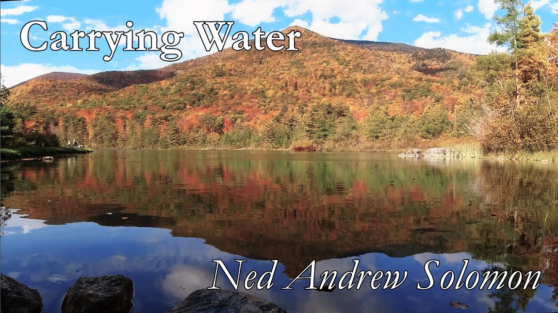 Carrying Water Thumbnail with a lake in front of a fall-colored mountain
